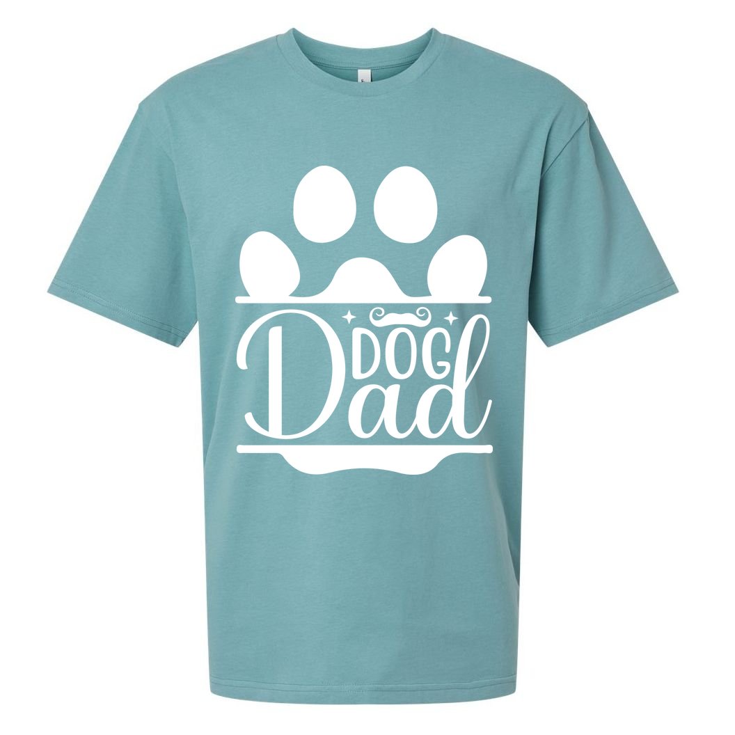 Dog Dad Cute T Sueded Cloud Jersey T-Shirt