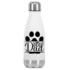 Dog Dad Cute T Stainless Steel Insulated Water Bottle