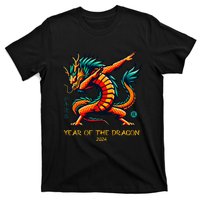 Dabbing Dragon Chinese New Year Of The Dragon 2024 T-Shirt