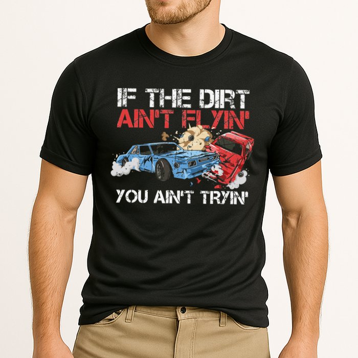 Demolition Derby Cars Quote for a Demolition Derby Driver Cooling Performance Crew T-Shirt