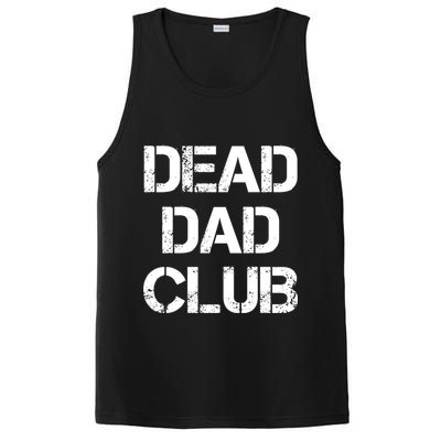 Dead Dad Club Vintage Funny Saying PosiCharge Competitor Tank