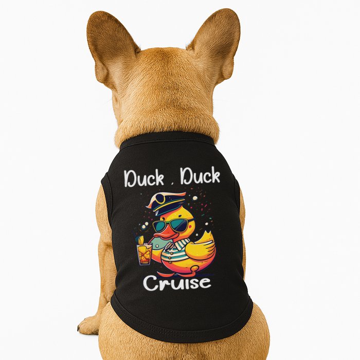 Duck Duck Cruise Funny Family Cruising Matching Squad Doggie Tank