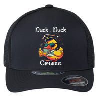 Duck Duck Cruise Funny Family Cruising Matching Squad Flexfit Unipanel Trucker Cap