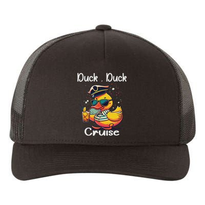 Duck Duck Cruise Funny Family Cruising Matching Squad Yupoong Adult 5-Panel Trucker Hat