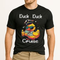 Duck Duck Cruise Funny Family Cruising Matching Squad Performance Shirt
