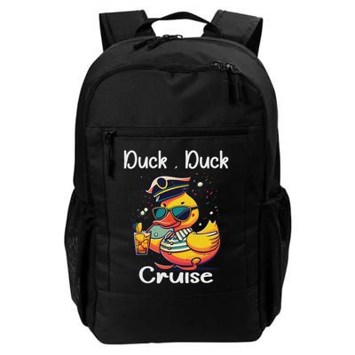 Duck Duck Cruise Funny Family Cruising Matching Squad Backpack
