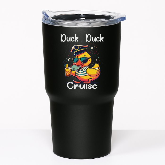 Duck Duck Cruise Funny Family Cruising Matching Squad Tumbler