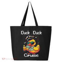 Duck Duck Cruise Funny Family Cruising Matching Squad 25L Jumbo Tote