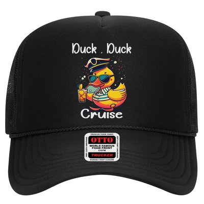 Duck Duck Cruise Funny Family Cruising Matching Squad Trucker Hat