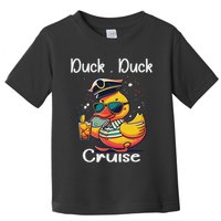 Duck Duck Cruise Funny Family Cruising Matching Squad Toddler T-Shirt