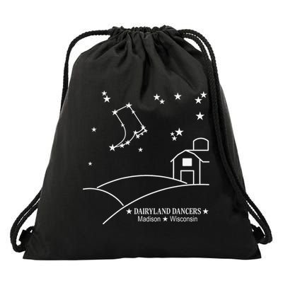 Dairyland Dancers Country Line Dancing Madison Wisconsin Drawstring Bag