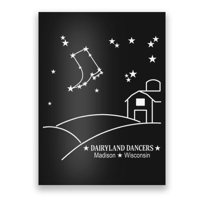 Dairyland Dancers Country Line Dancing Madison Wisconsin Poster