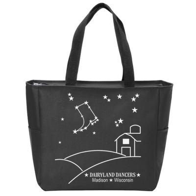 Dairyland Dancers Country Line Dancing Madison Wisconsin Zip Tote Bag