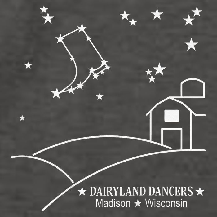 Dairyland Dancers Country Line Dancing Madison Wisconsin Vector Backpack