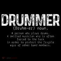 Drummer Definition Drums Drumming Funny Drummer Sustainable Bucket Hat