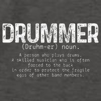 Drummer Definition Drums Drumming Funny Drummer Vector Backpack
