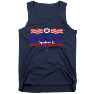 Doge D.O.G.E. Department Of Government Efficiency Tank Top