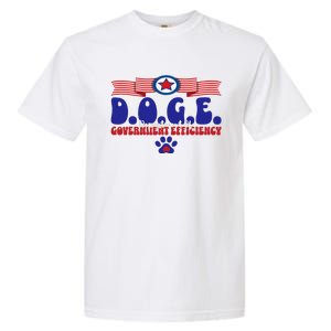 Doge D.O.G.E. Department Of Government Efficiency Garment-Dyed Heavyweight T-Shirt