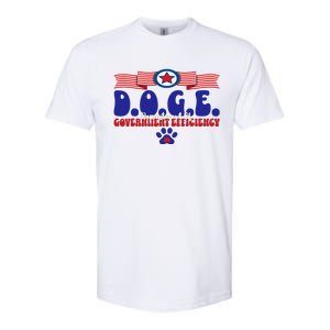 Doge D.O.G.E. Department Of Government Efficiency Softstyle CVC T-Shirt