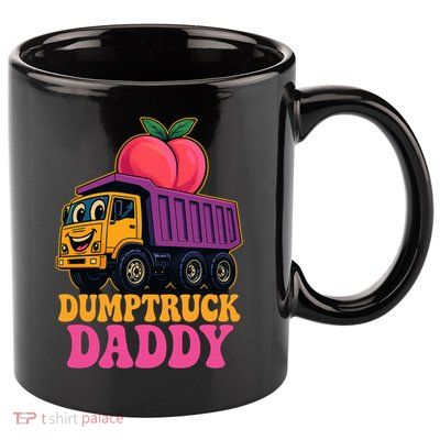 Dumptruck Daddy 11oz C Handle Ceramic Mug
