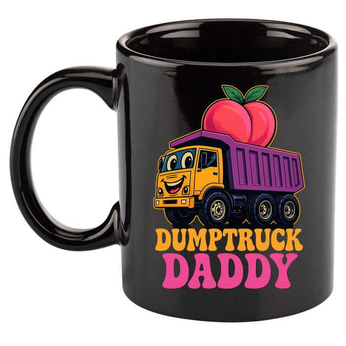 Dumptruck Daddy 11oz C Handle Ceramic Mug