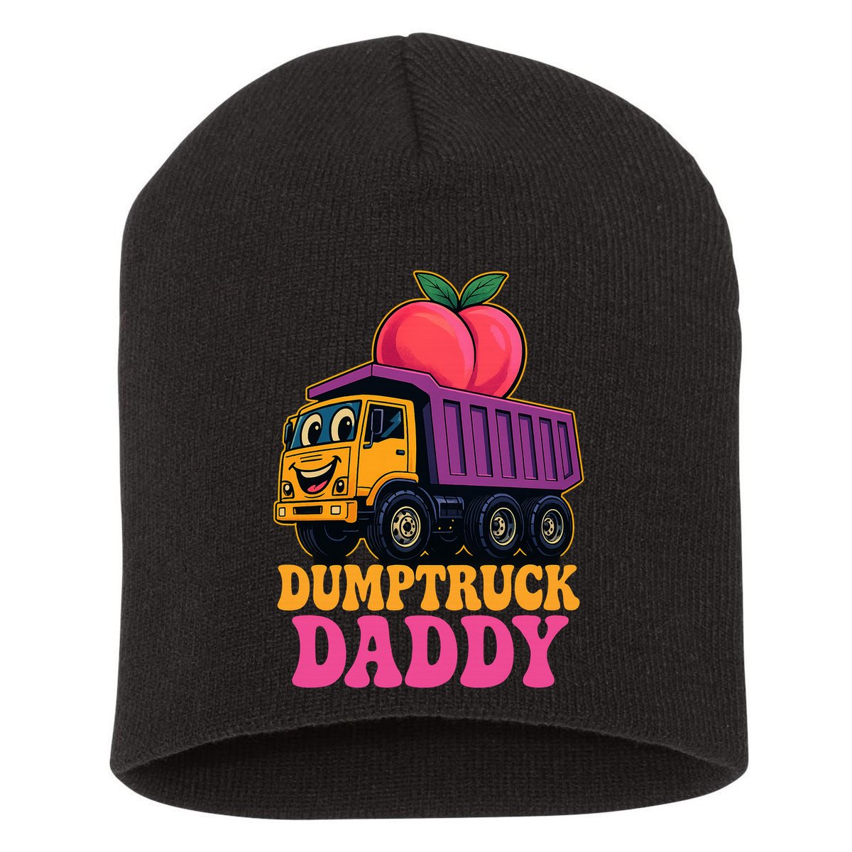 Dumptruck Daddy Short Acrylic Beanie