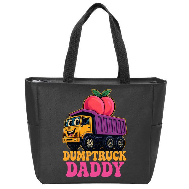 Dumptruck Daddy Zip Tote Bag