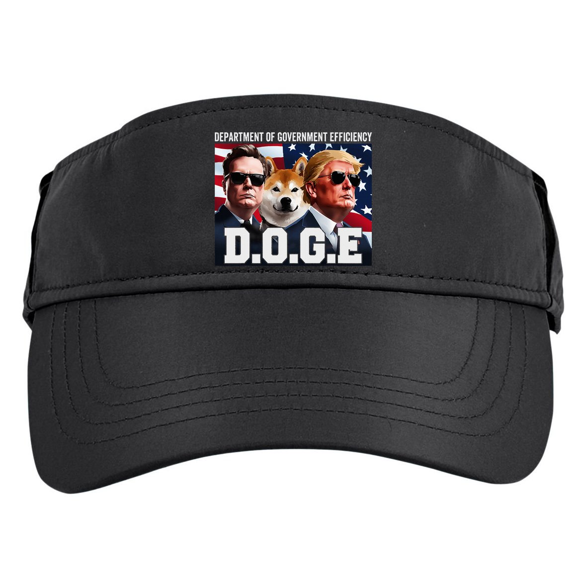 D.O.G.E Doge Department Of Government Efficiency Adult Drive Performance Visor