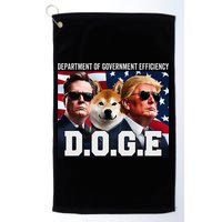 D.O.G.E Doge Department Of Government Efficiency Golf Towel