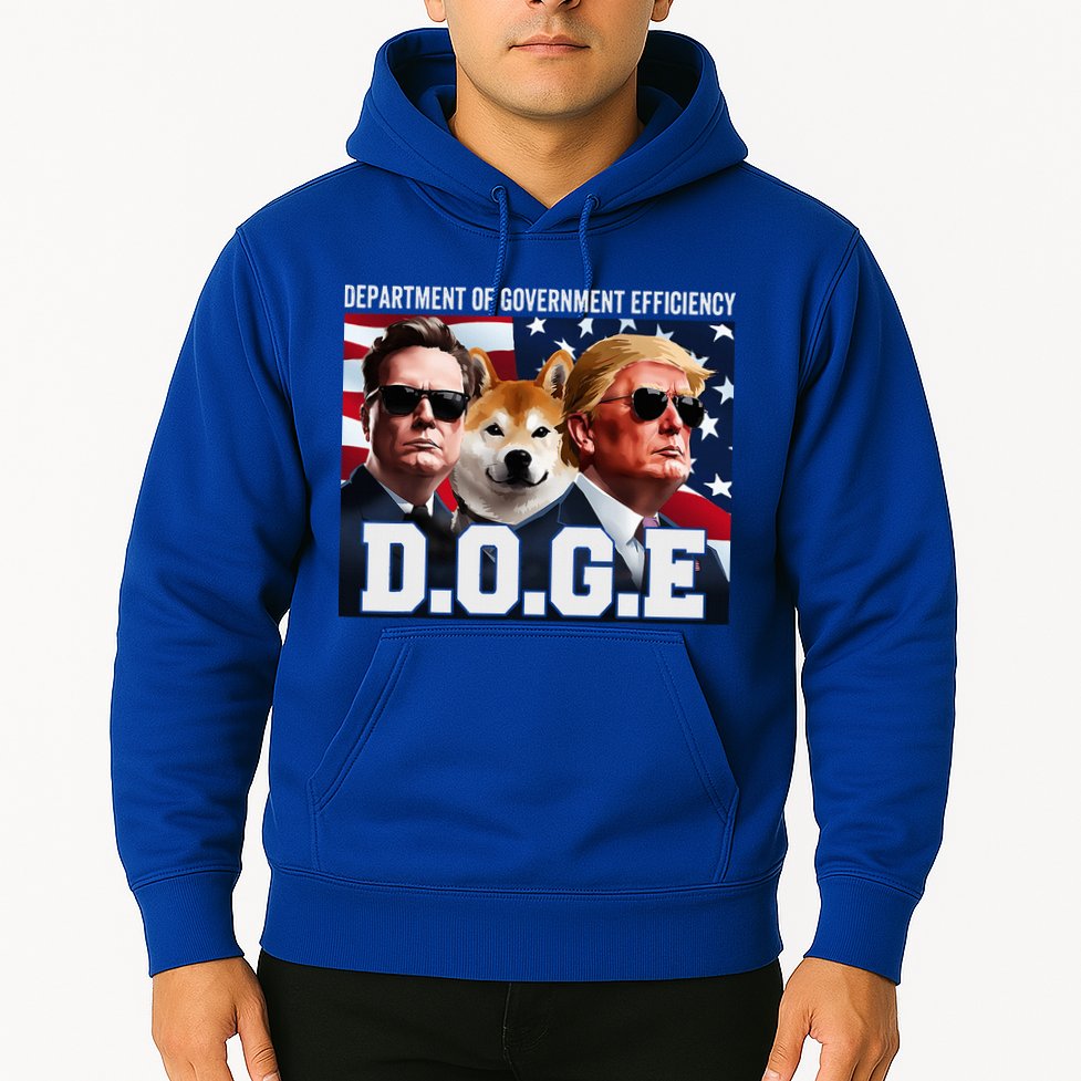 D.O.G.E Doge Department Of Government Efficiency Hoodie