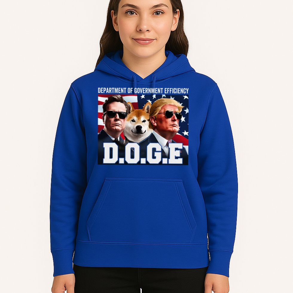 D.O.G.E Doge Department Of Government Efficiency Hoodie