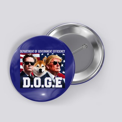 D.O.G.E Doge Department Of Government Efficiency Button