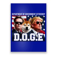 D.O.G.E Doge Department Of Government Efficiency Poster