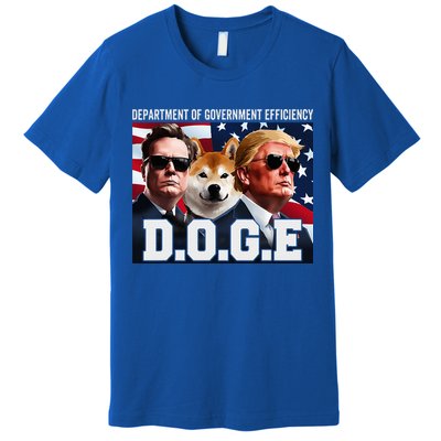 D.O.G.E Doge Department Of Government Efficiency Premium T-Shirt