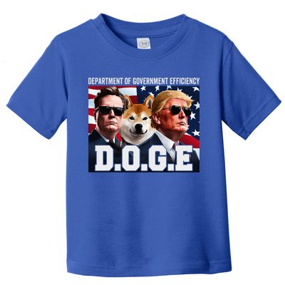 D.O.G.E Doge Department Of Government Efficiency Toddler T-Shirt