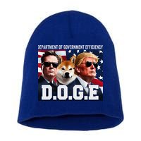 D.O.G.E Doge Department Of Government Efficiency Short Acrylic Beanie