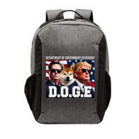 D.O.G.E Doge Department Of Government Efficiency Vector Backpack