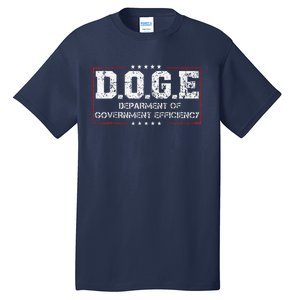 D.O.G.E. Doge Department Of Government Efficiency Tall T-Shirt