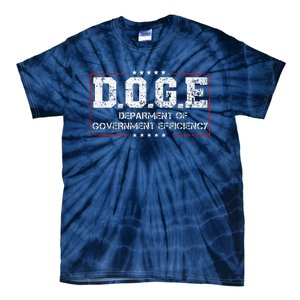 D.O.G.E. Doge Department Of Government Efficiency Tie-Dye T-Shirt