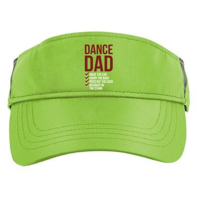 Dance Dad Dancing Dad Of A Dancer Father Gift Adult Drive Performance Visor