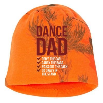 Dance Dad Dancing Dad Of A Dancer Father Gift Kati - Camo Knit Beanie