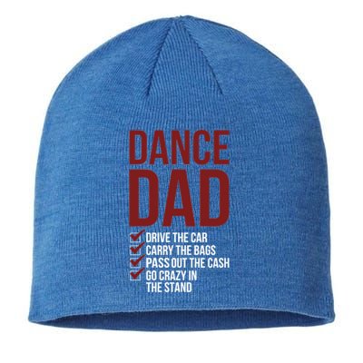 Dance Dad Dancing Dad Of A Dancer Father Gift Sustainable Beanie