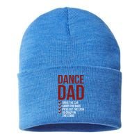 Dance Dad Dancing Dad Of A Dancer Father Gift Sustainable Knit Beanie