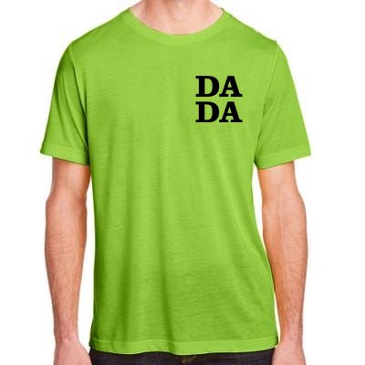 Da Da Dad Pocket Logo Fathers Day Adult ChromaSoft Performance T-Shirt