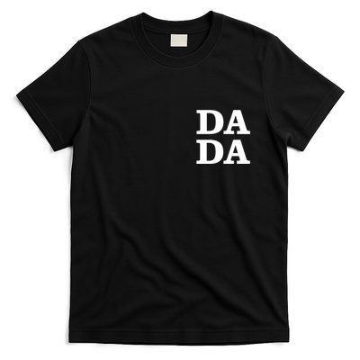 Da Da Dad Pocket Logo Fathers Day T-Shirt