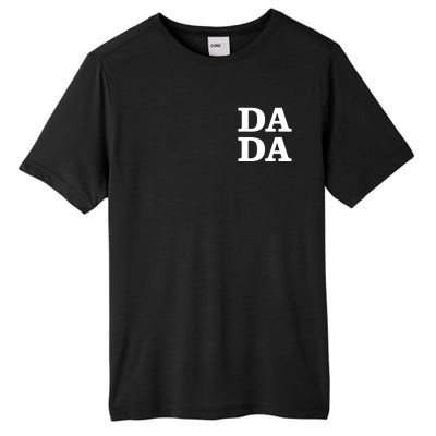 Da Da Dad Pocket Logo Fathers Day Tall Fusion ChromaSoft Performance T-Shirt