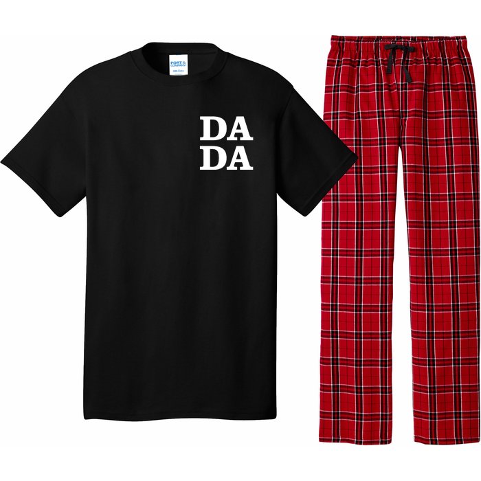 Da Da Dad Pocket Logo Fathers Day Pajama Set