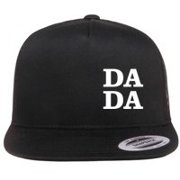 Da Da Dad Pocket Logo Fathers Day Flatbill Hat