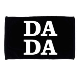 Da Da Dad Pocket Logo Fathers Day Microfiber Hand Towel