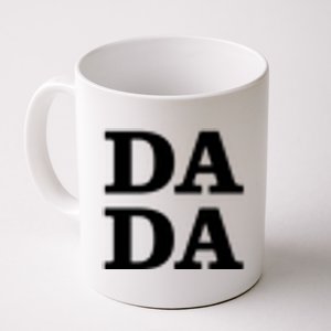 Da Da Dad Pocket Logo Fathers Day Coffee Mug